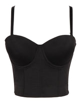 Solid Color Corset Camisole Top