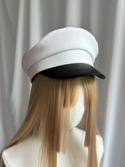 Two-Tone Sailor Hat for Women