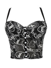 Embroidered Floral Corset Camisole Top
