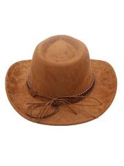 Western Cowboy Hat for �Faux Suede Fedora Hat