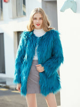 Faux Fur Coat Long Sleeve Oversized Winter Coat