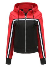 Jacket Street Daily Fall Winter Casual Two tone Stand Collar Jacket