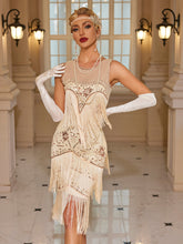 Beaded And Fringed Dress1920s