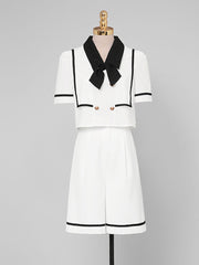 2PS 1940S Vintage Classic Top And Pant Set