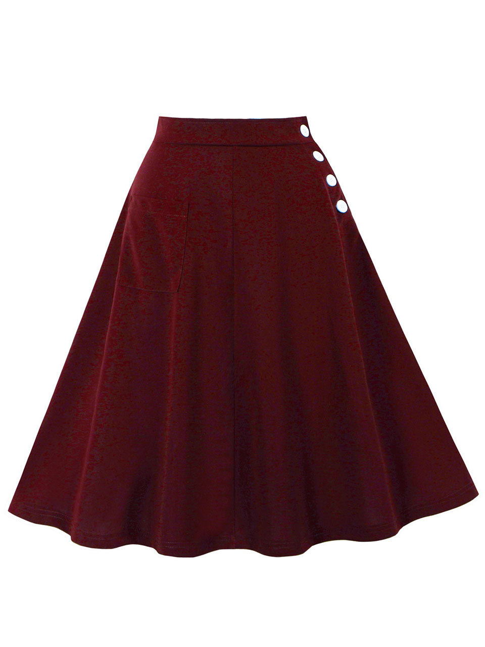 1950s Classic A-Line Skirt