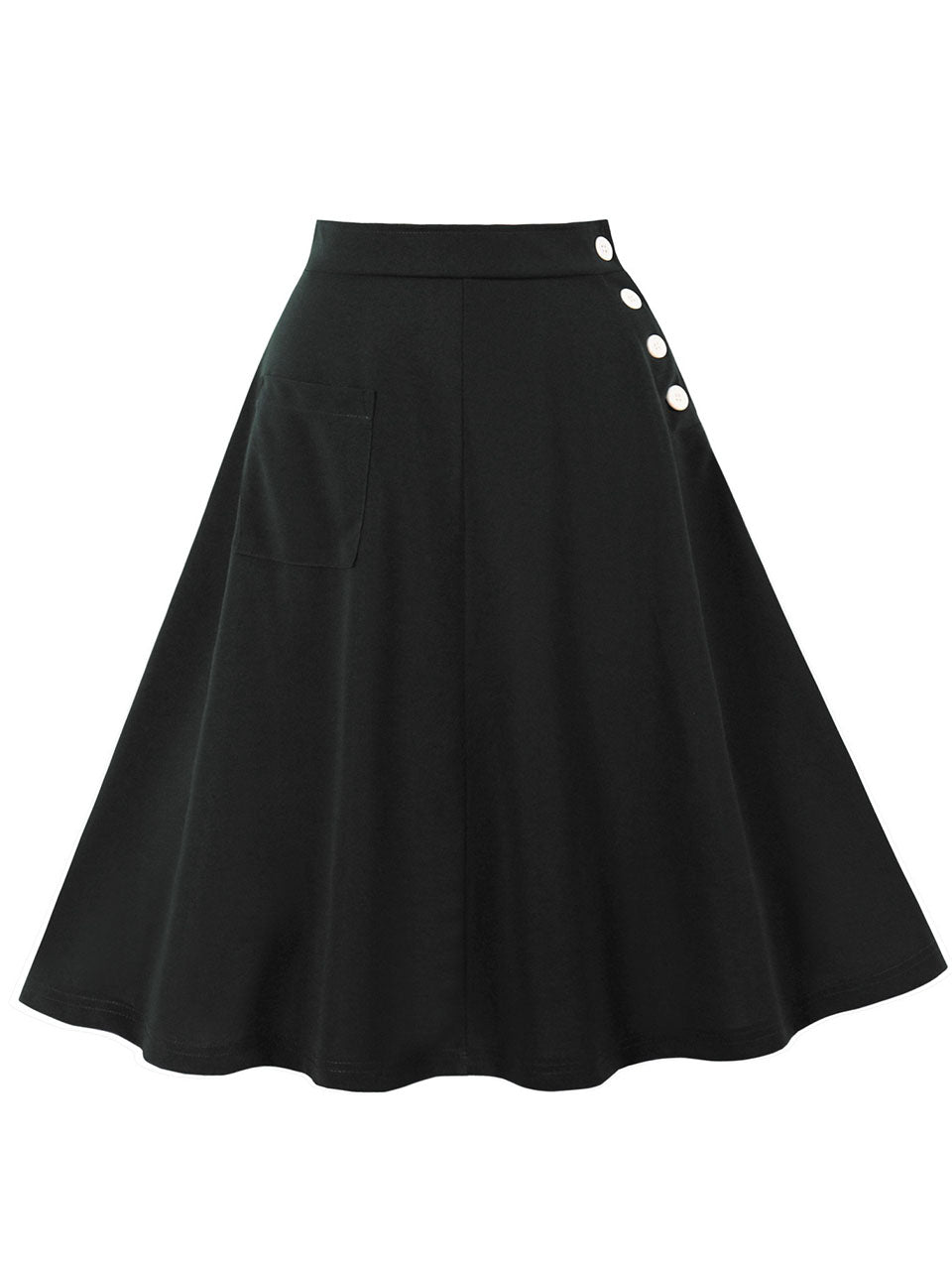 1950s Classic A-Line Skirt