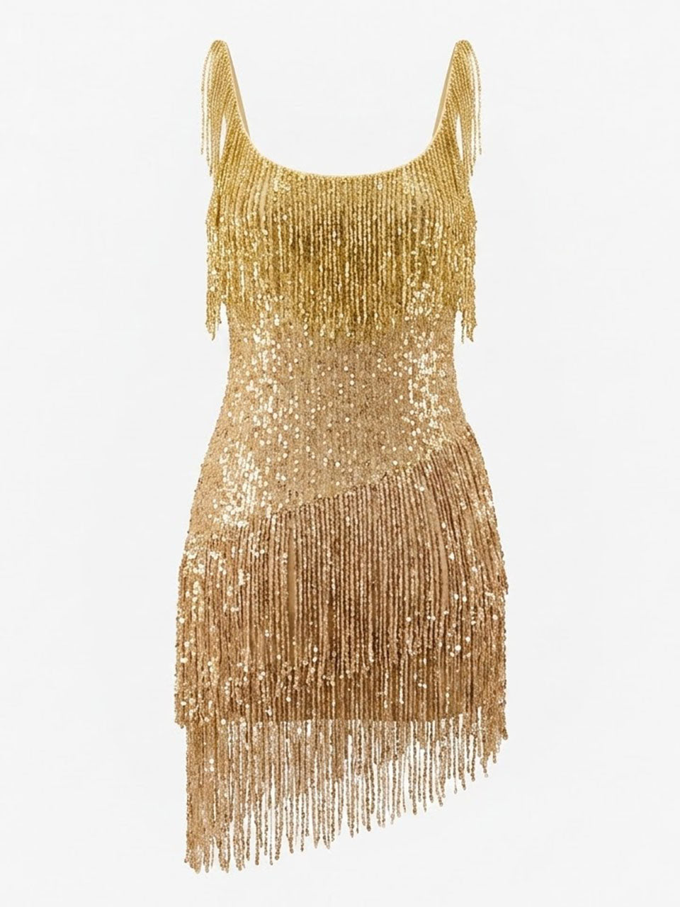 Purple 1920s Sequin Flapper Great Gatsby Dress