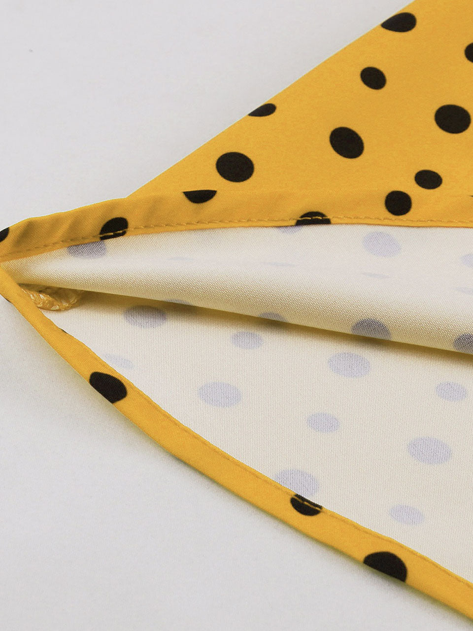 Butterflies Vintage Yellow Polka Dot Dress