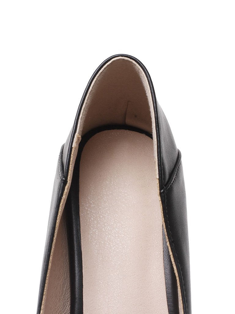Chunky Heel  Square Toe PU Vintage Shoes
