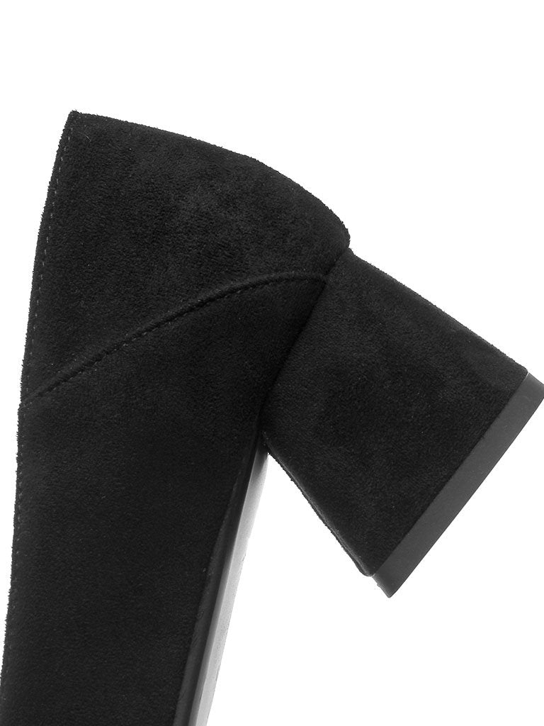 Stiletto Heel Pointed Toe Suede Vintage Shoes