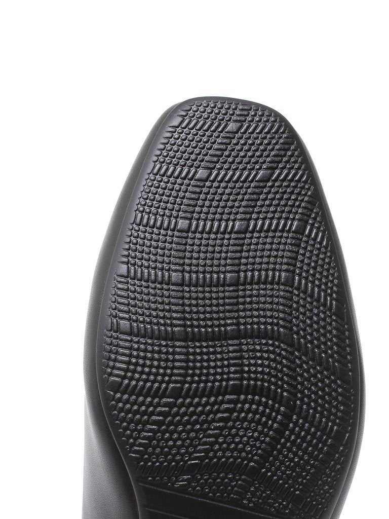 Chunky Heel  Square Toe PU Vintage Shoes