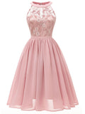 Lace Round Collar 50s 60s Dress