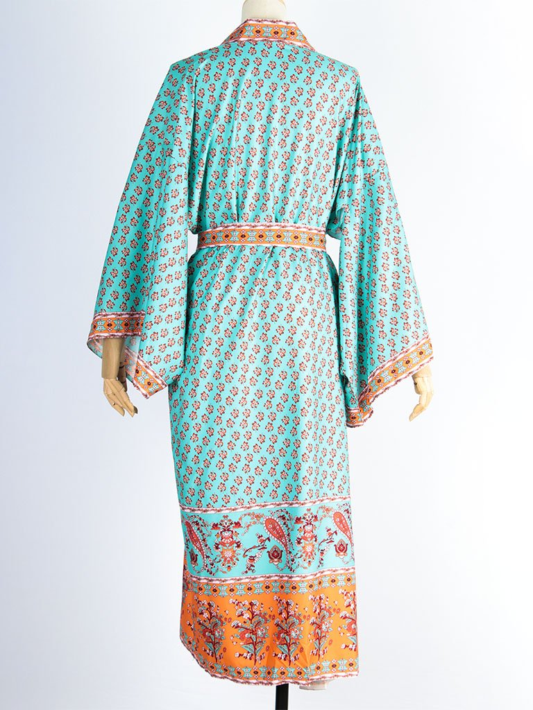 Boho Dress Bikini Cover Up Long Kimono Beach Dress For Women