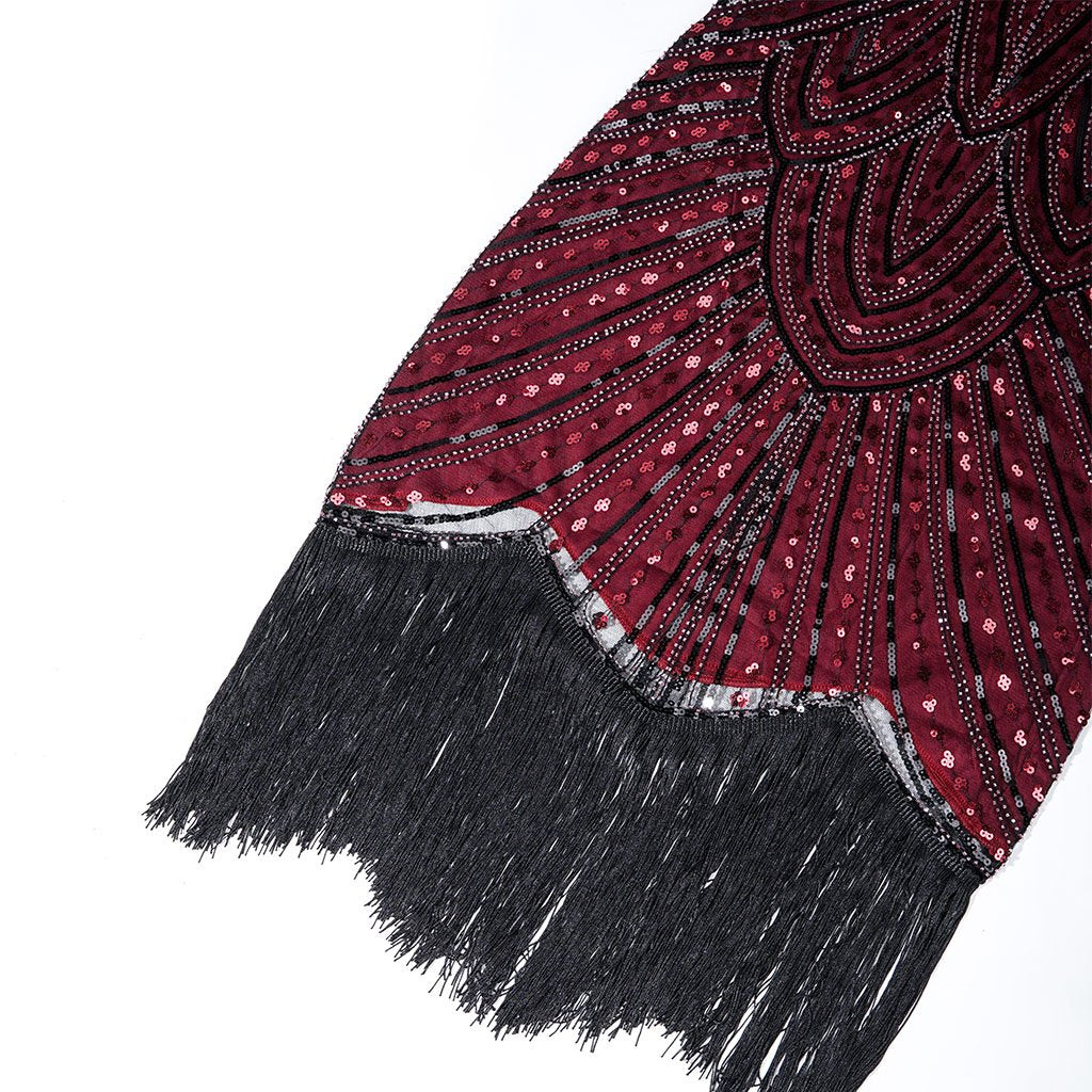 1920S Beaded Flapper Gatsby Dress
