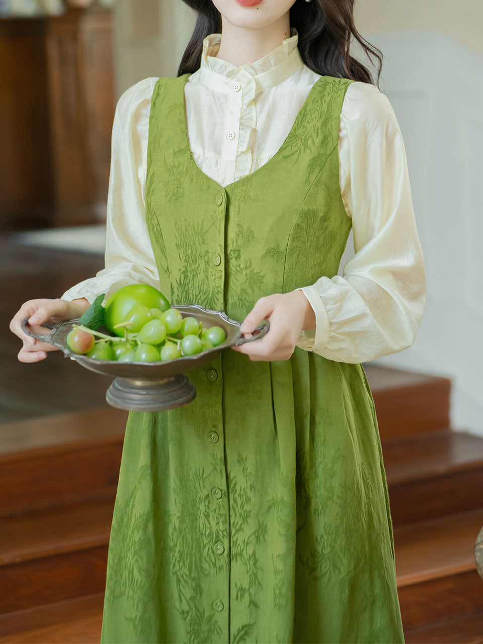 2PS White Ruffles Shirt