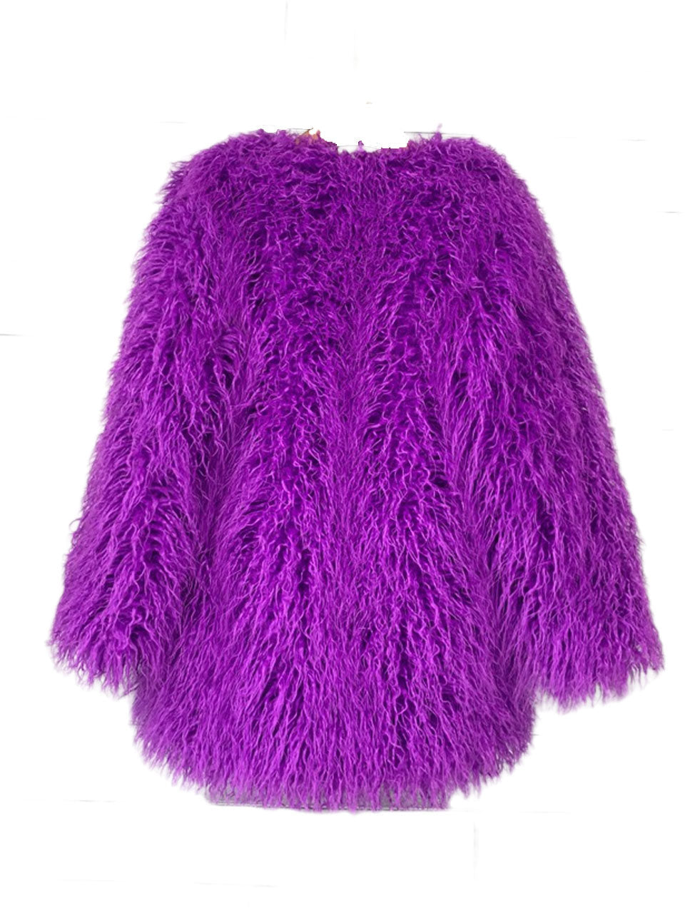 Faux Fur Coat Long Sleeve Taylor Swift Same Style Winter Coat