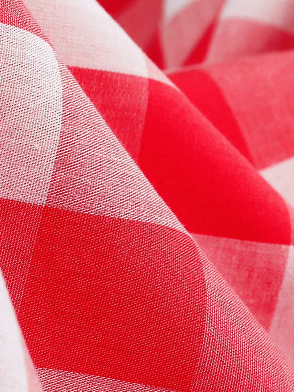 Pink And White Barbie Same Style Plaid Strap Classis Style 1950S Vintage Dress