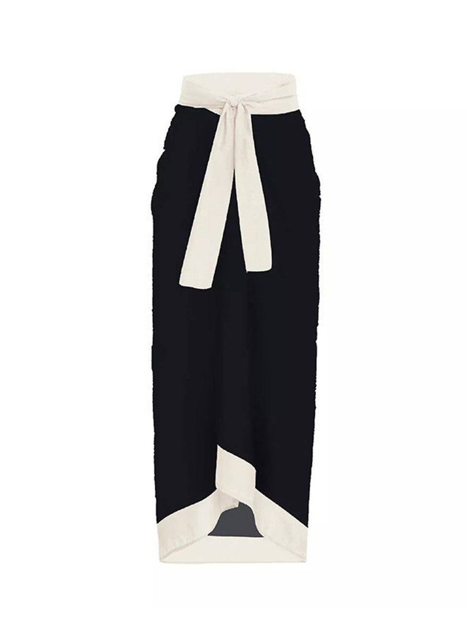 Black And White Flower One Piece