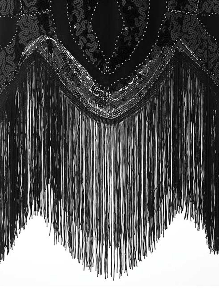 5 Colors 1920s Sequined Flapper Dress