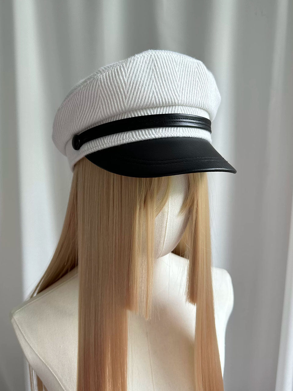 White  Sailor Hat