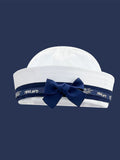 White Sailor Hat for â€?Classic Canvas Gob Cap