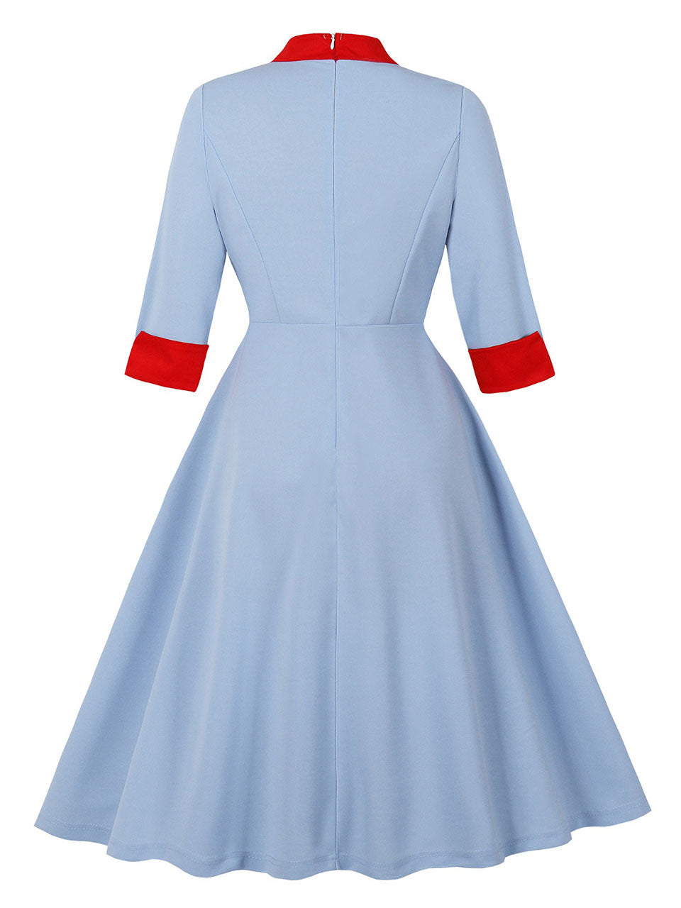Sky Blue Vintage Dress