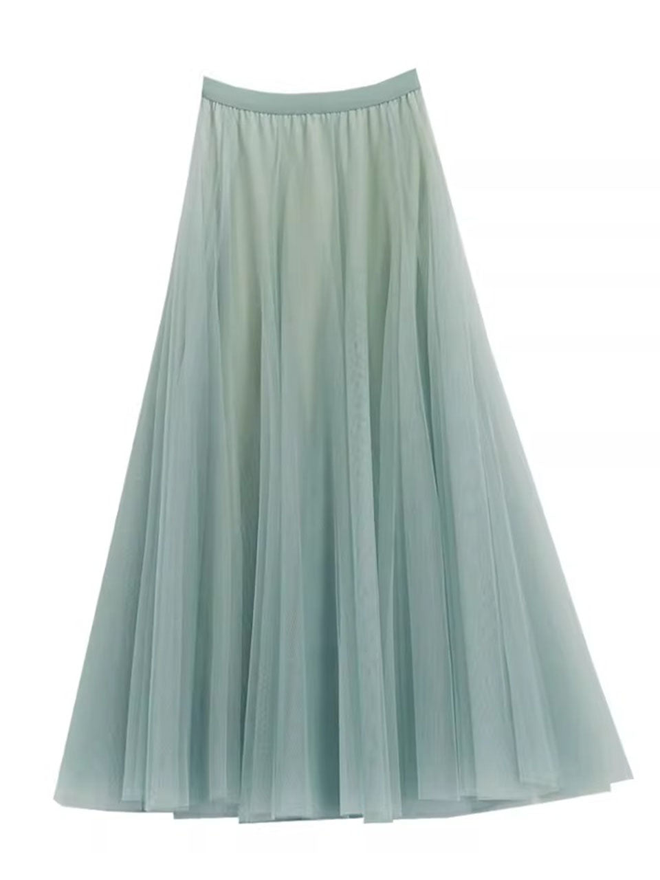 10-Meter Flowy Ankle-Length Circle Skirt