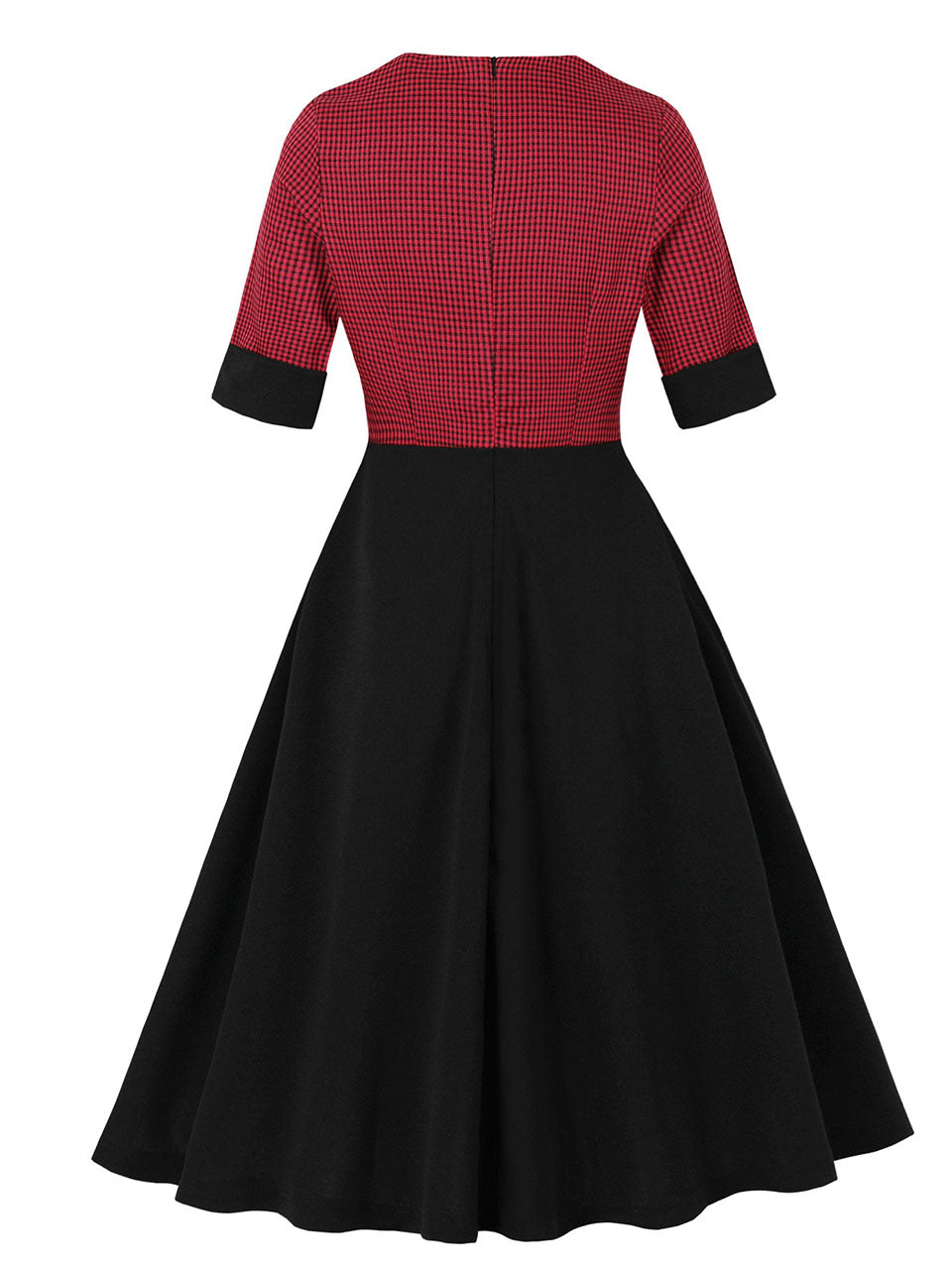 Audrey Hepburn Inspired Wine Red