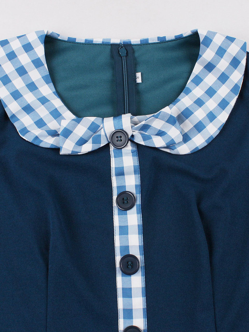 1950s Blue Peter Pan Collar