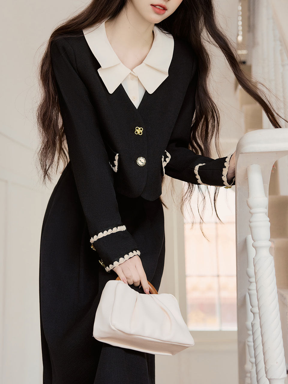 2PS Black Dress
