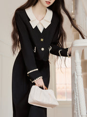 2PS Black Dress