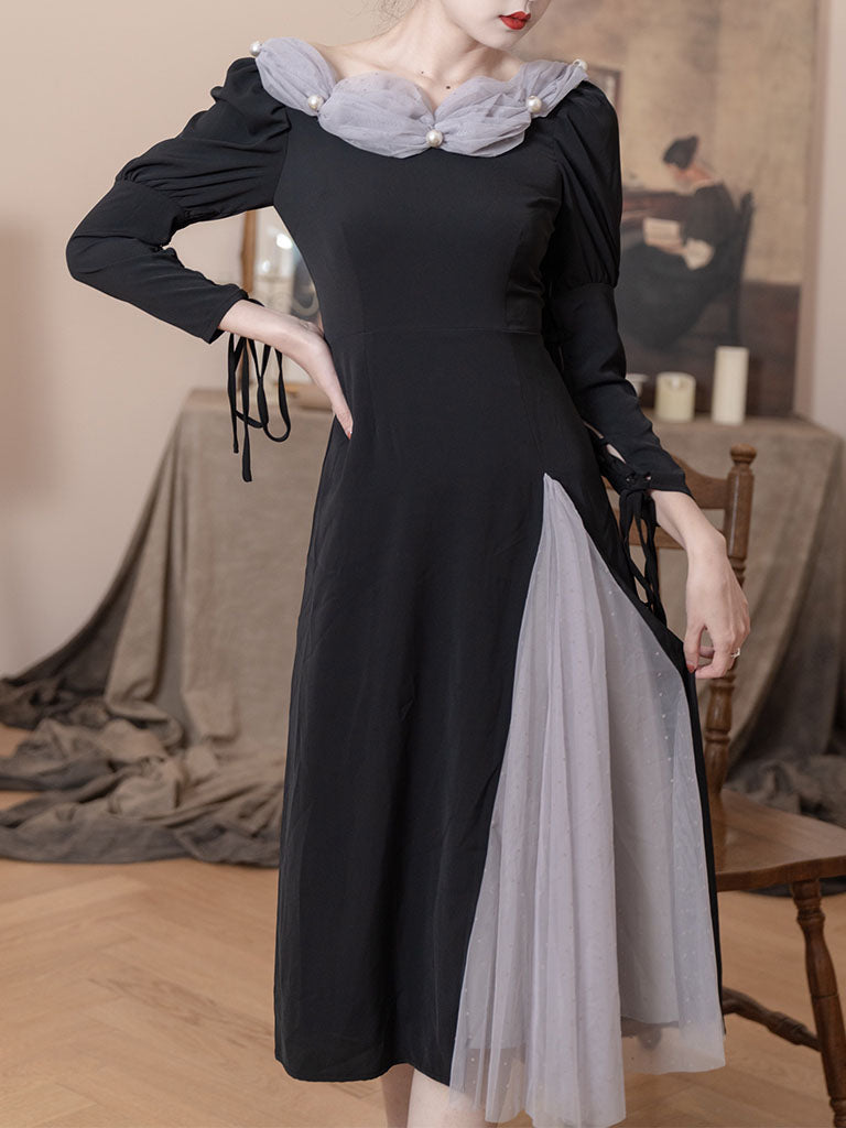 Black Empire Style Long Sleeve