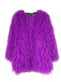 Faux Fur Coat Long Sleeve Taylor Swift Same Style Winter Coat