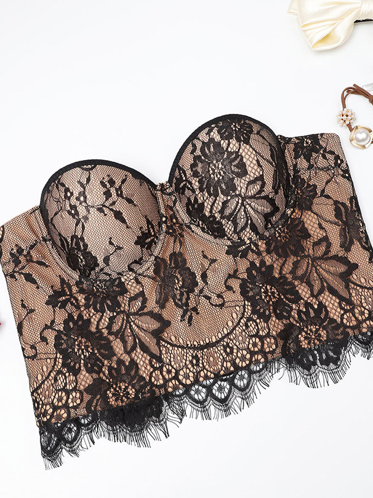 Lace Corset Camisole Top