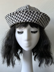 Sailor Hat Sweet Plaid Hat