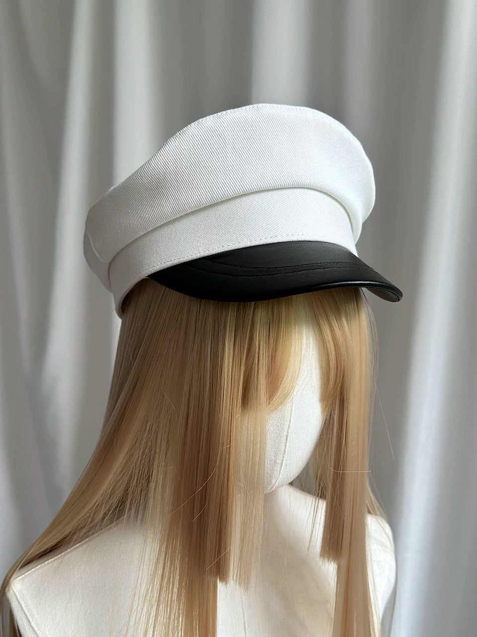 Two-Tone Sailor Hat for Women