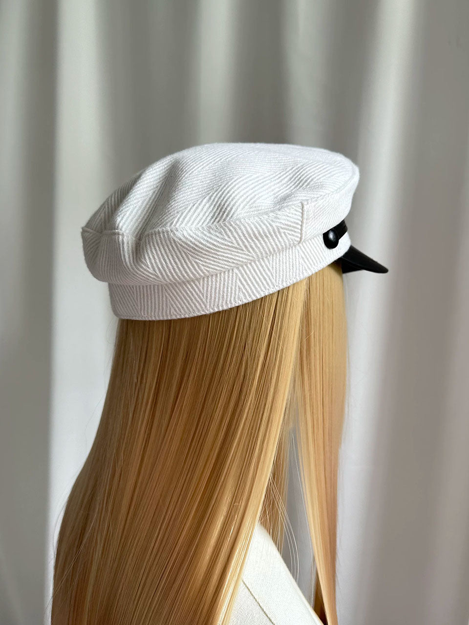 White  Sailor Hat
