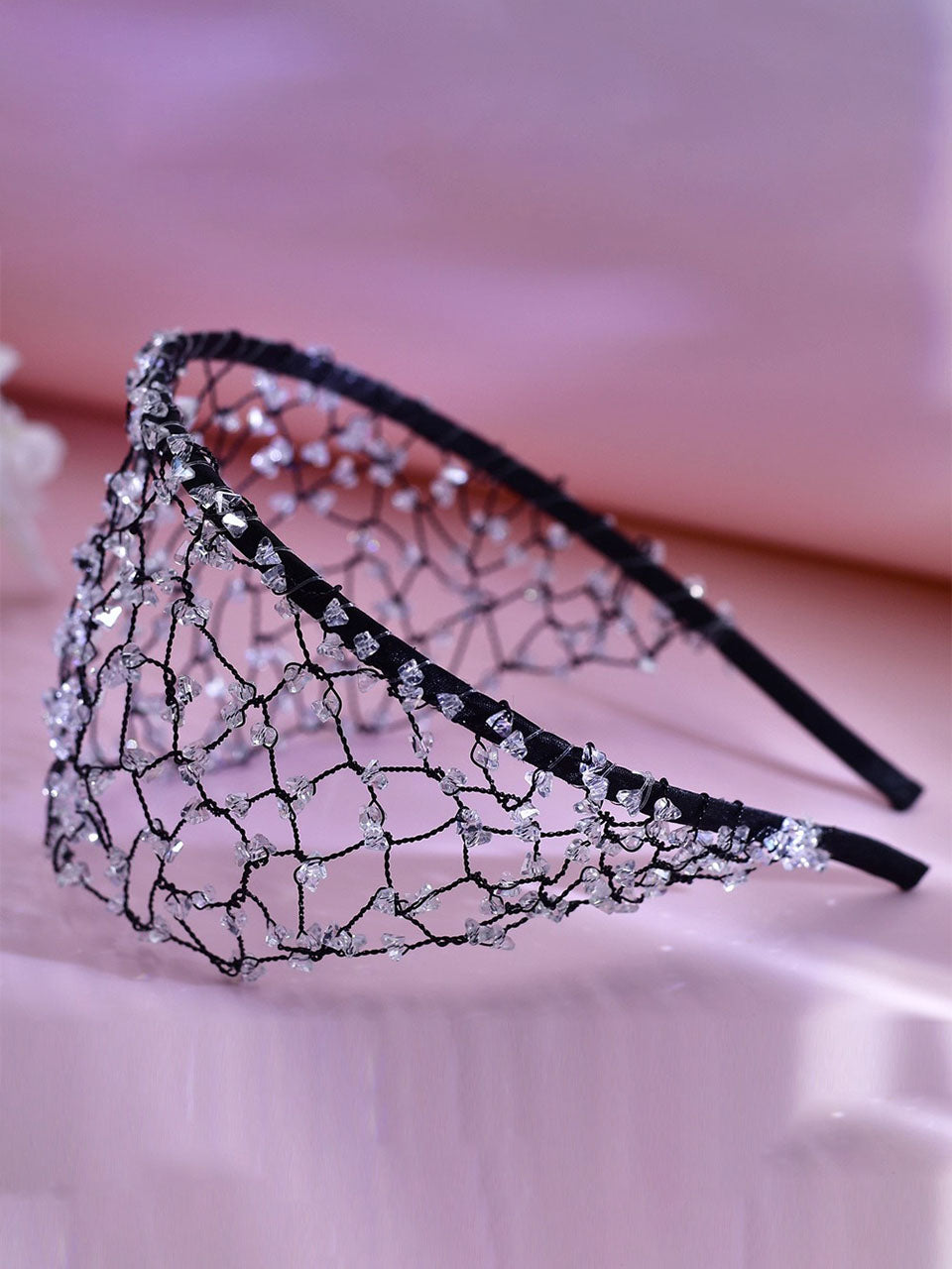 Vintage Crystal Headband Hair Jewelry for Women