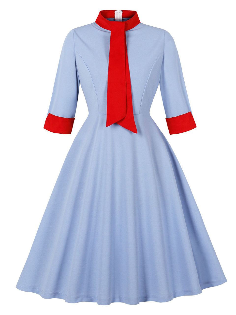 Sky Blue Vintage Dress