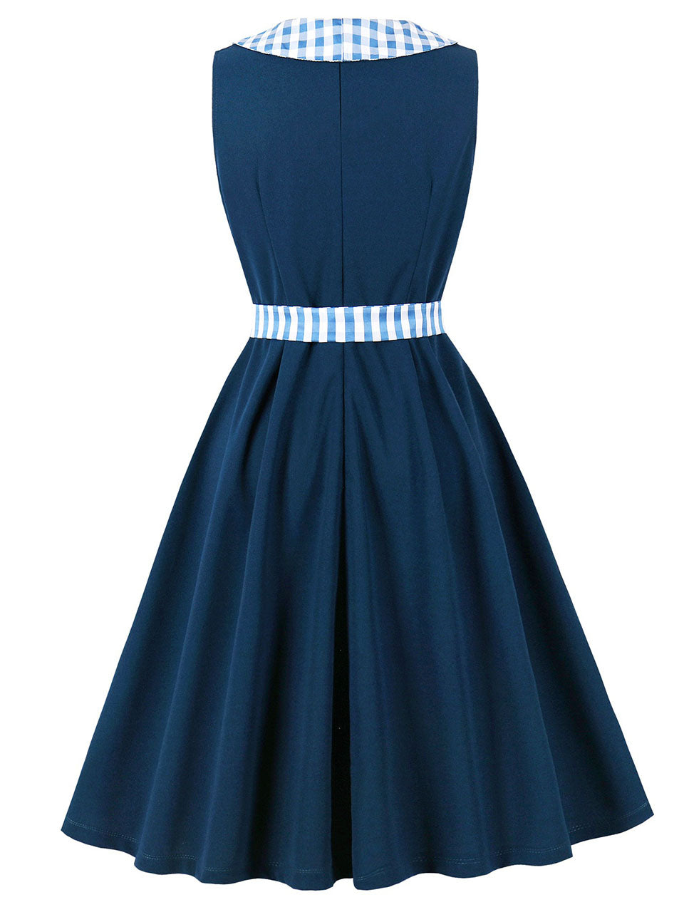 1950s Blue Peter Pan Collar