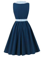 1950s Blue Peter Pan Collar