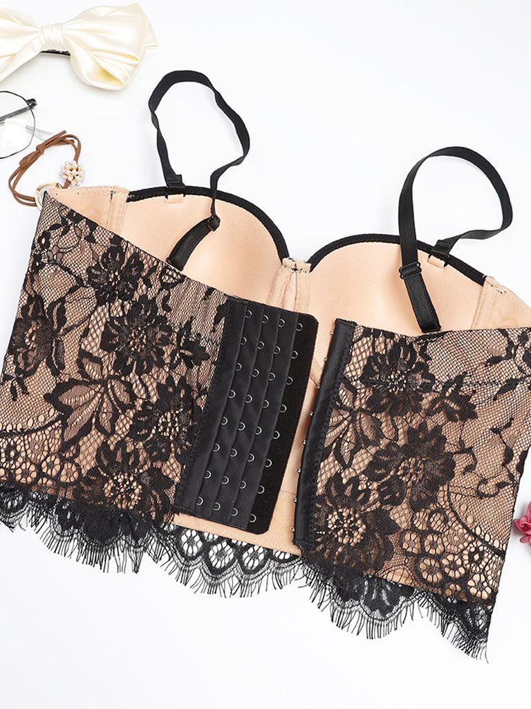 Lace Corset Camisole Top