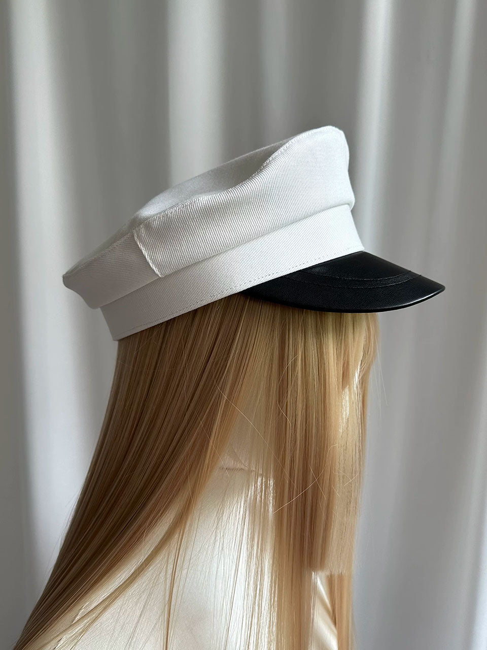 Two-Tone Sailor Hat for Women