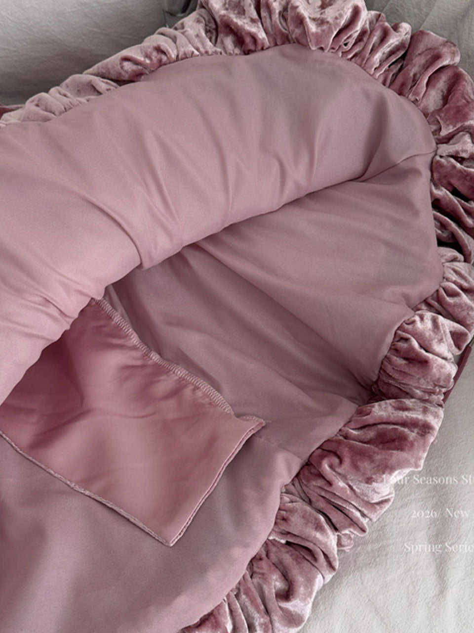 Luxurious Velvet Dusty Pink Strapless Tulip Hem Evening Gown