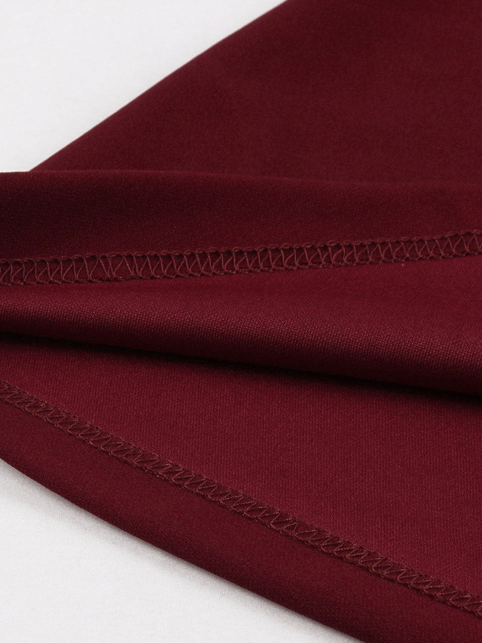 Wine Red Vintage Dress