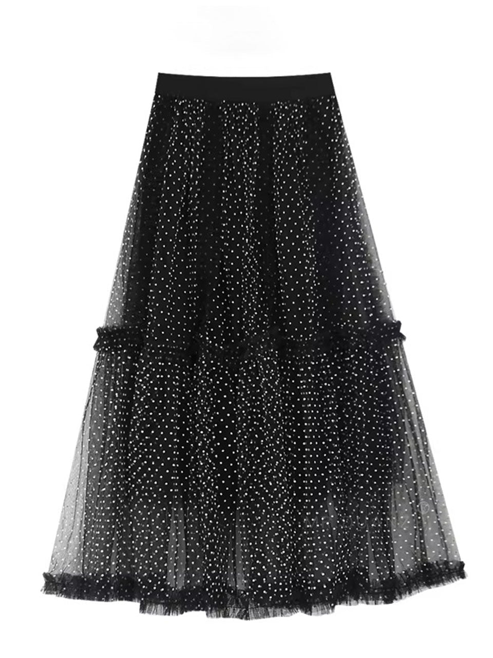Polka Dots Vintage Circle Skirt