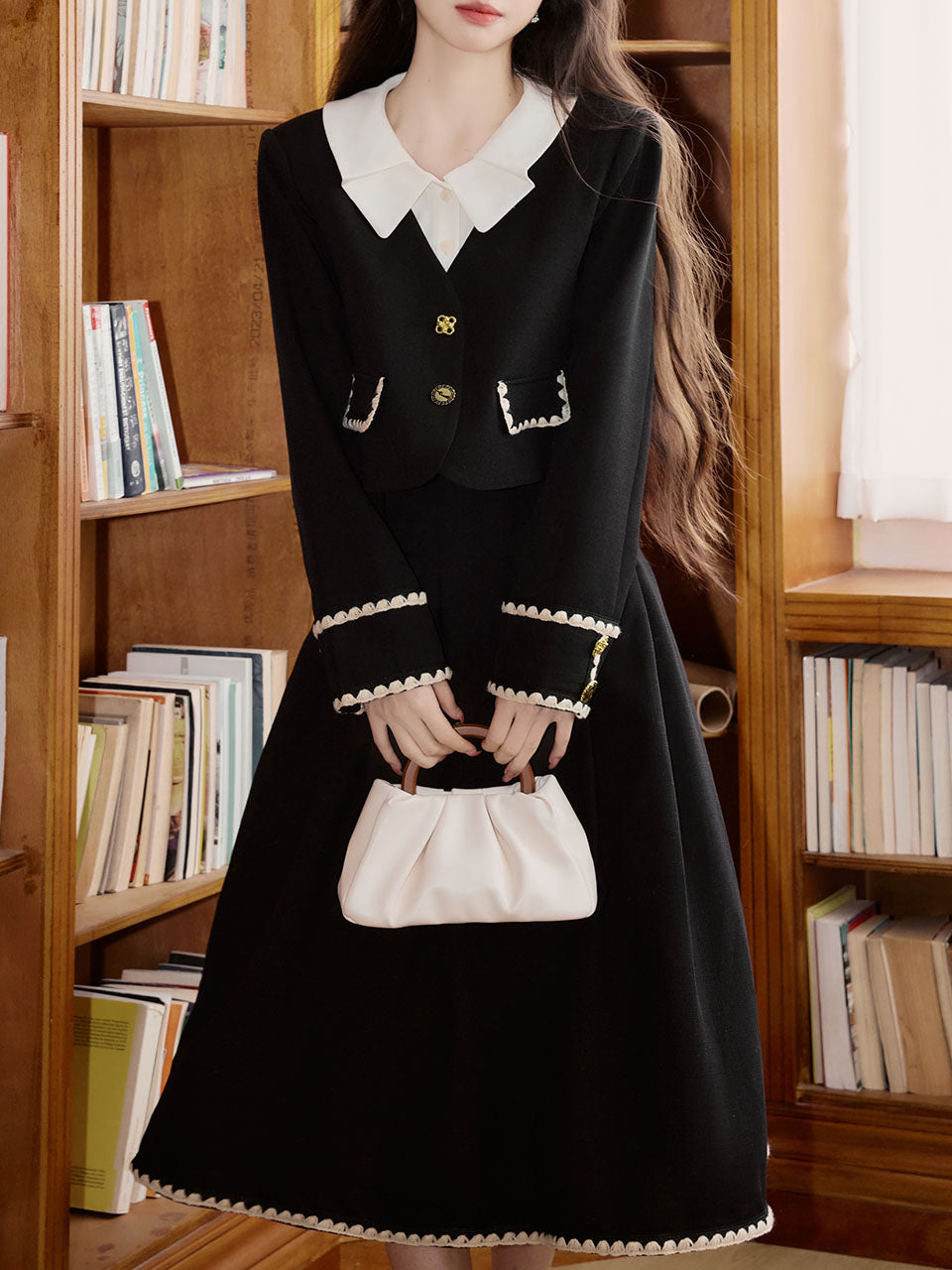2PS Black Dress