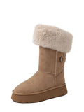 Extra-Warm Platform Winter Boots