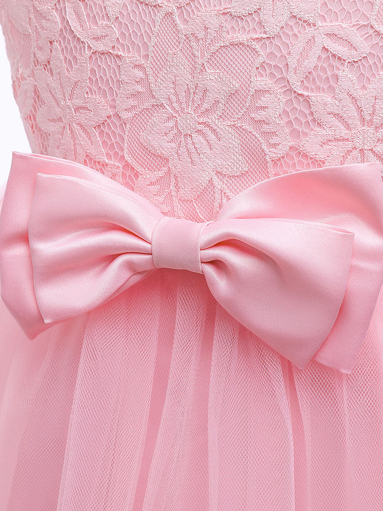 Kids Little Girls' Dress Princess LaceBirthday Christening Dress