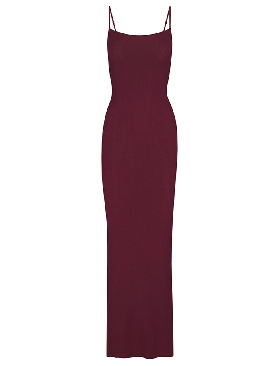 White Spaghetti Strap Bodycon Dress Comfortable Dress